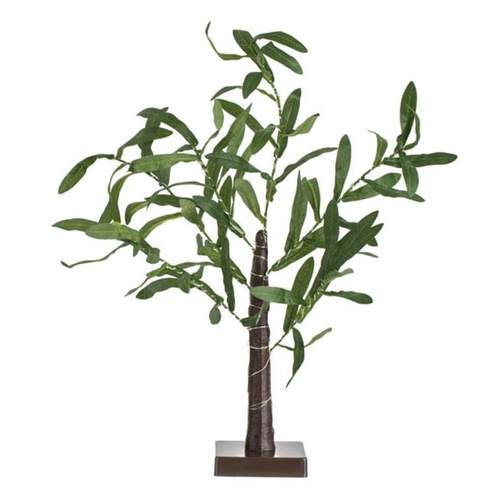 Lampa Decorativa in Forma de Bambus si LED cu Lumina Calda, alimentare baterii, 50cm