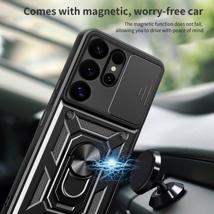 Калъф fixGuard CamShield Series - Samsung Galaxy S25 Ultra - Black