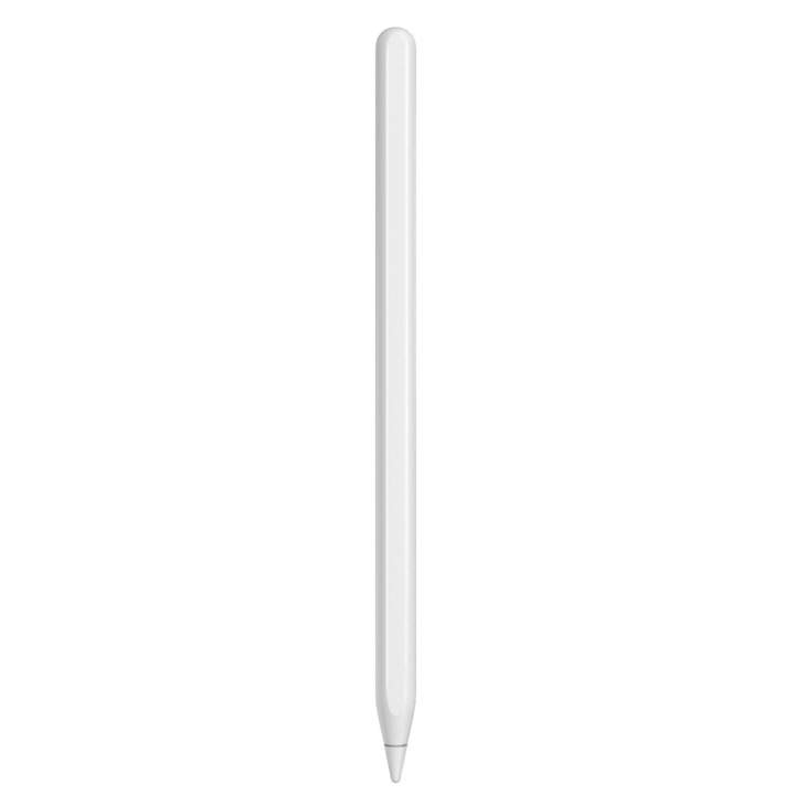 Stylus pentru iPad, tip 2, incarcare magnetica, sensibilitate la unghi, 1.4mm, compatibilitate iPad Pro, Air, Mini