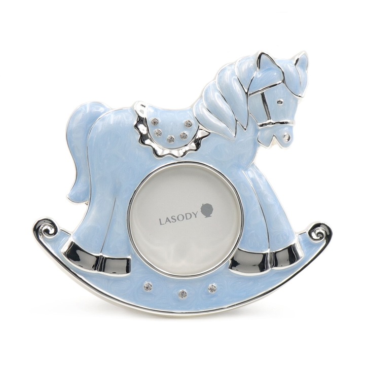 Rama foto calut albastru, foto 5x5cm