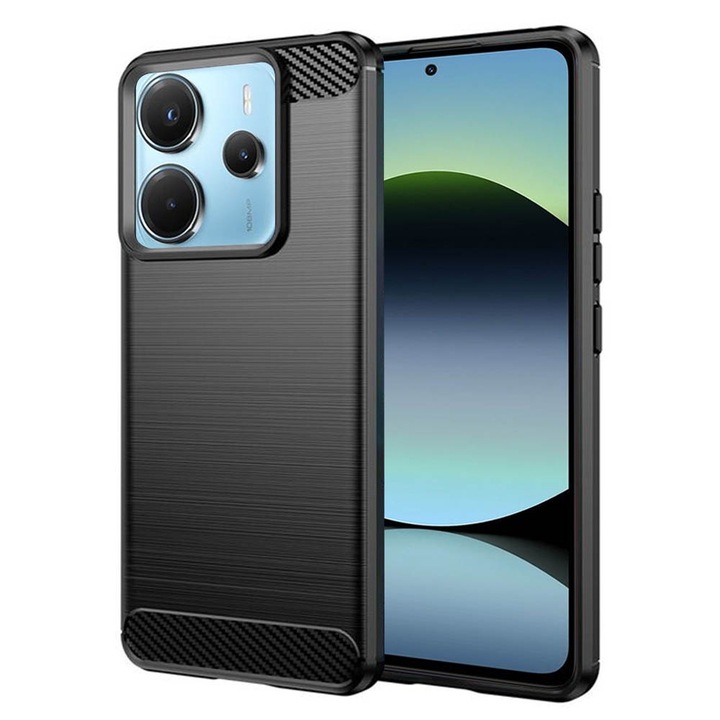 Кейс за Xiaomi Redmi Note 14 4G tpu carbon black