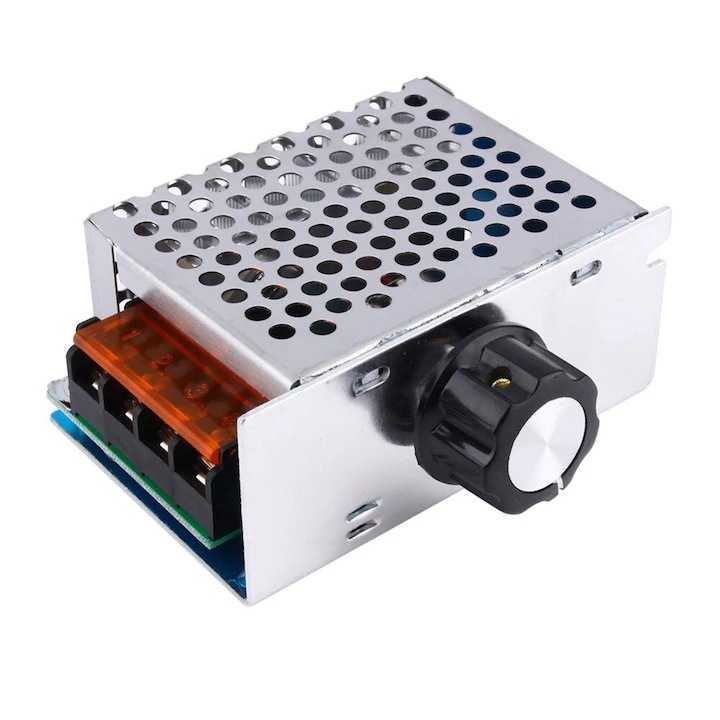 Feszültségszabályozó modul 4000W, Általános, PCB, 0-220V, méretek 85x60x45mm