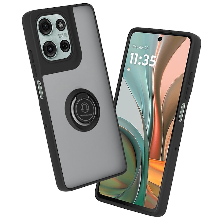 Кейс за Motorola Moto G75 - Glinth - Черен
