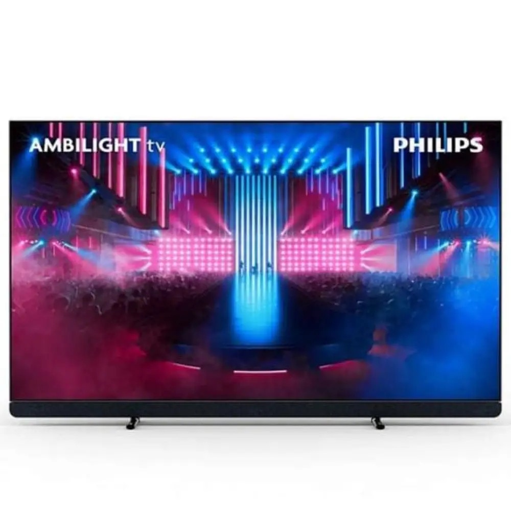 Televizor Philips 77OLED909 4K Ambilight, 194 cm, HDR, Smart TV