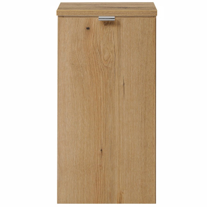 Set dulap baie, en.casa, 6 Newport, 30,4x59,5x40 cm, pal, mdf, efect stejar, montabil pe perete