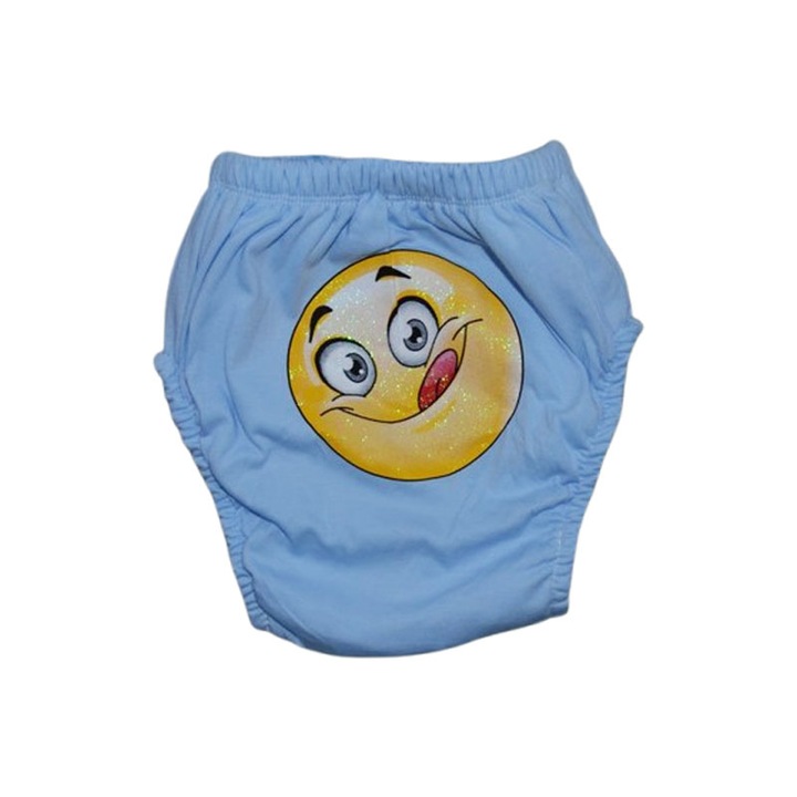Chiloti de trecere la olita refolosibili pentru copii Mini Junior CTR-MJ16, Albastru +15 kg