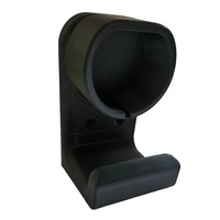 Suport perete Type 2 OEM pentru cablu incarcare masini electrice si PHEV, plastic, imprimat 3d, Negru