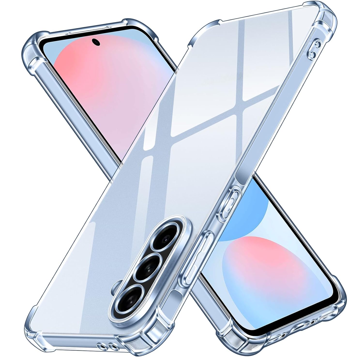 Husa pentru Samsung Galaxy A56 Slim Anti-Shock 1.5mm reinforced 4 corners Transparent