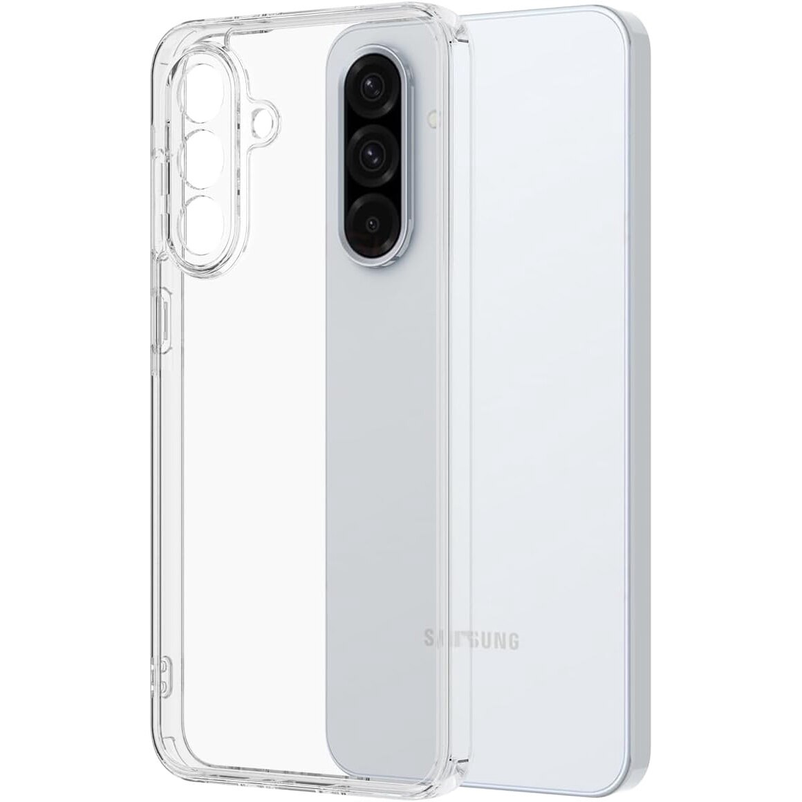 Husa pentru Samsung Galaxy A56 Anti-Shock 1.5mm cu protectie lentile Transparent