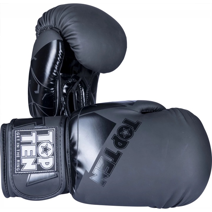 Manusi de box „Splitter” - 10 oz, negru