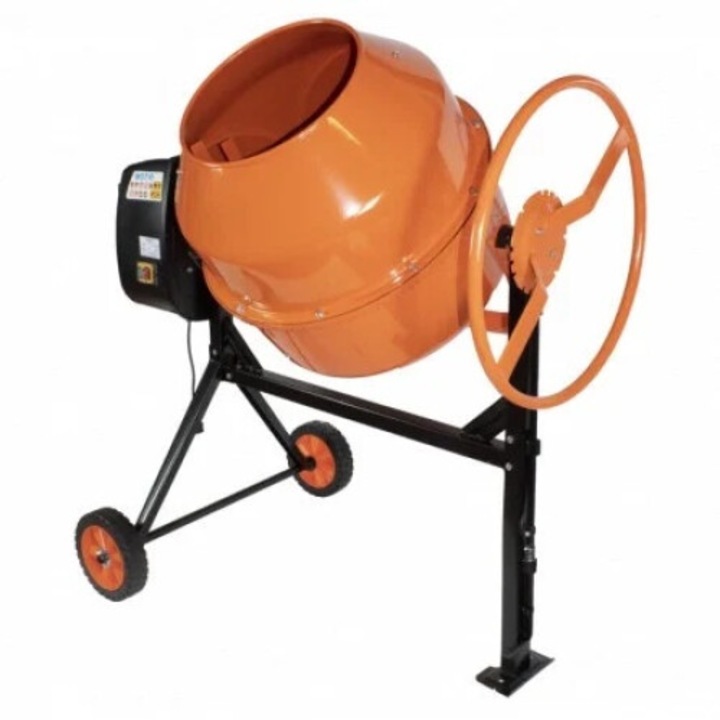 Betoniera 180 L Temp HCM 600, 29.5 rot/min, motorul puternic de 1000 w, performanta si fiabilitate