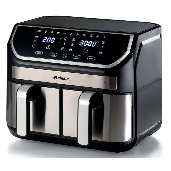 Zsírmentes sütő Ariete Dual Metal 4625/00 2100W 9l