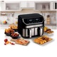 Friteuza fara grasimi Ariete Dual Metal 4625/00 2100W 9l friteuza fara grasimi