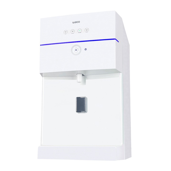 Dozator apa cu sistem de filtrare + UV LED INFINITE-L50S by HY Waco Alb