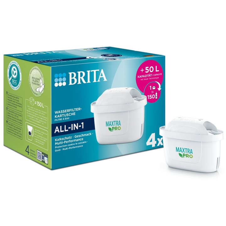 Brita MAXTRA PRO ALL-IN-1 szűrőkészlet, 4 db