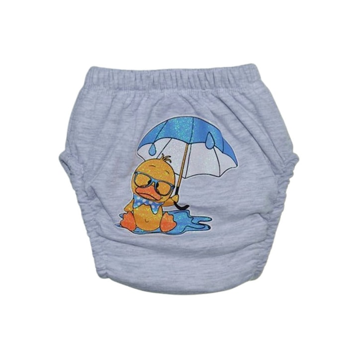 Детски преходни гащи за многократна употреба Mini Junior CHREMJ-40, Сиви +13 кг