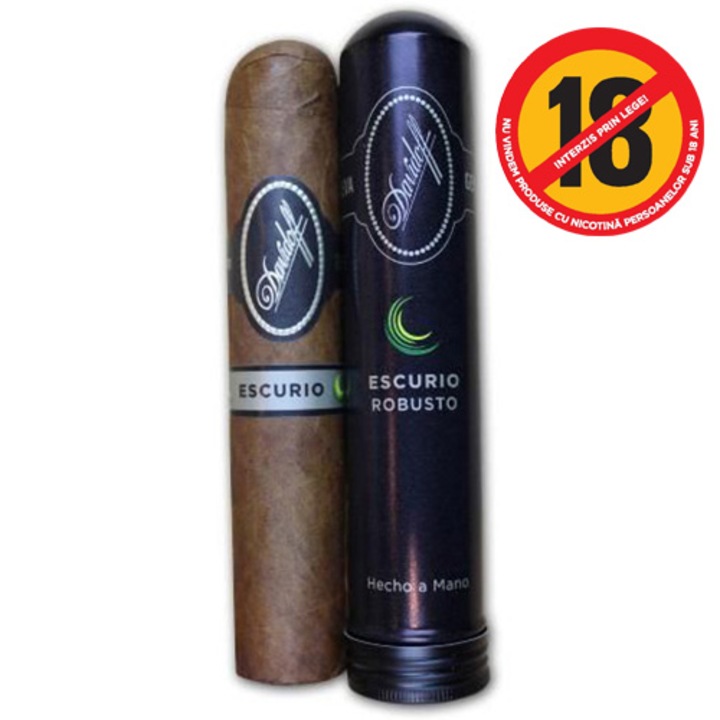 Set 4 Trabucuri Davidoff Escurio Robusto Tub