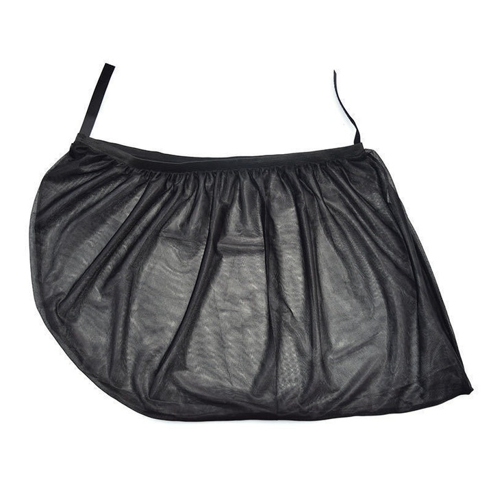 Autóablak árnyékoló, fekete, két darabos készlet