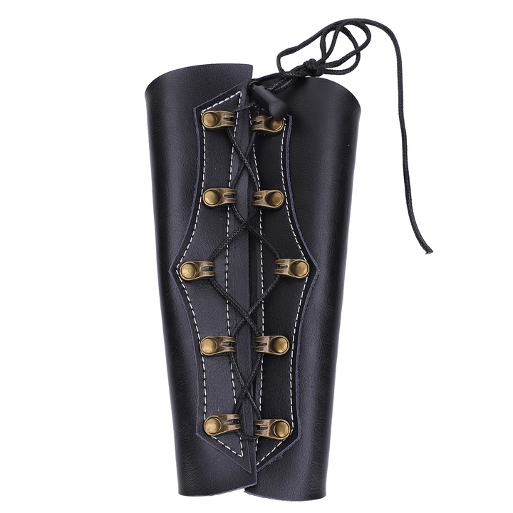 Műbőr íjász karvédő Állítható karvédő Biztonsági pánt tartozékok