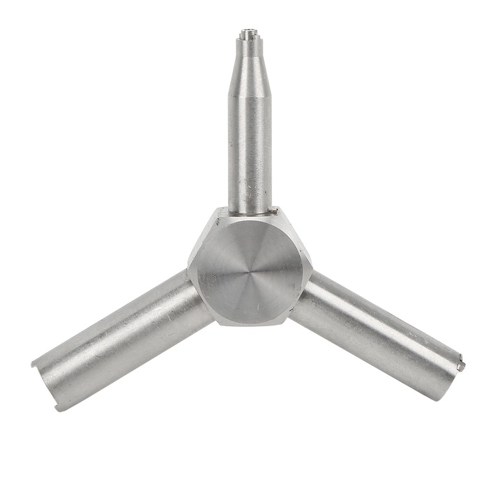 Cheie Triangulara Multifunctionala Enforose din Otel Inoxidabil pentru Ventil de Admisiune