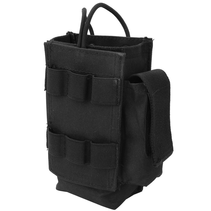 Geanta pentru walkie-talkie Outdoor Tactics, Enforose, negru