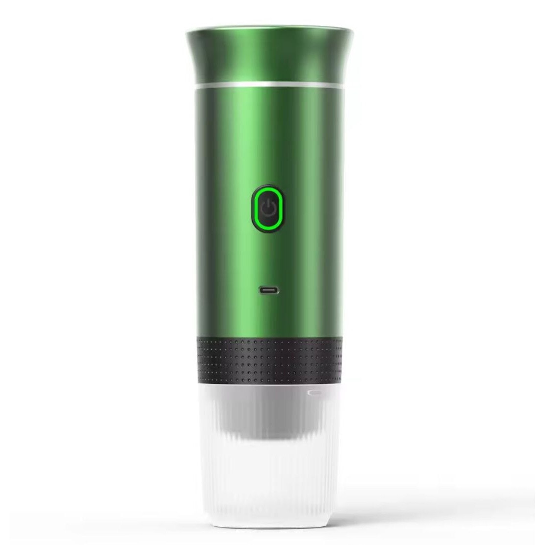 Cafetiera portabila fara fir Planet Tech 3 in 1, 20 de bare, compatibil cu capsule Nespresso, Dolce Gusto, cafea macinata, verde