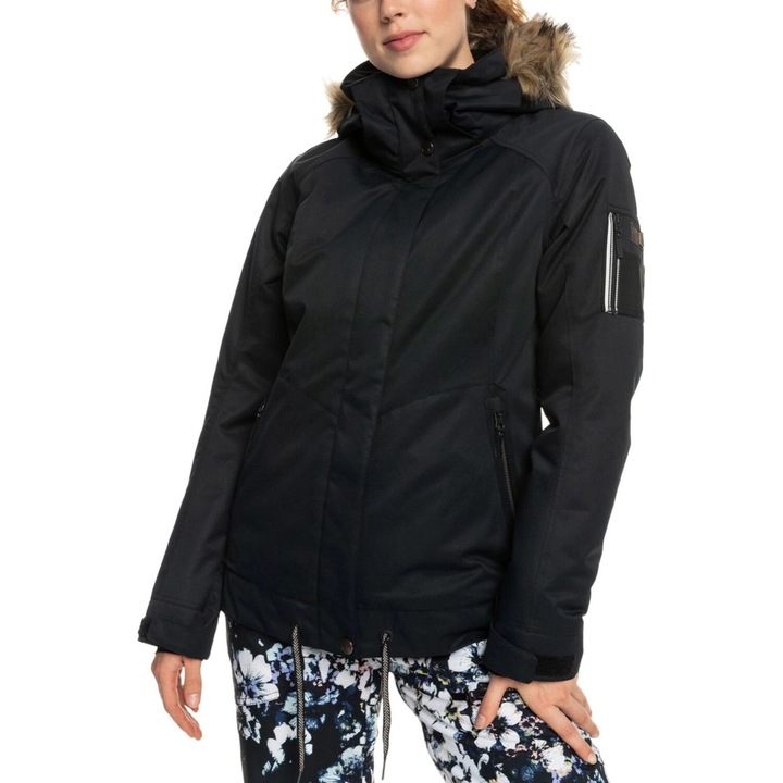 Geaca de ski dama Roxy, poliester, negru, XS INTL