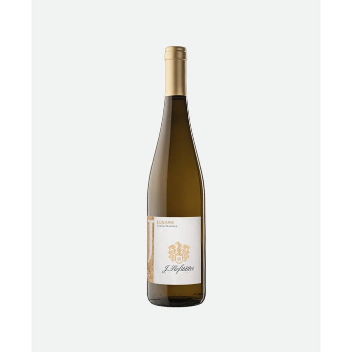 Vin Alb Trentino Alto Adige, Gewürztraminer, Joseph, 2022, Hofstatter, 750 ml