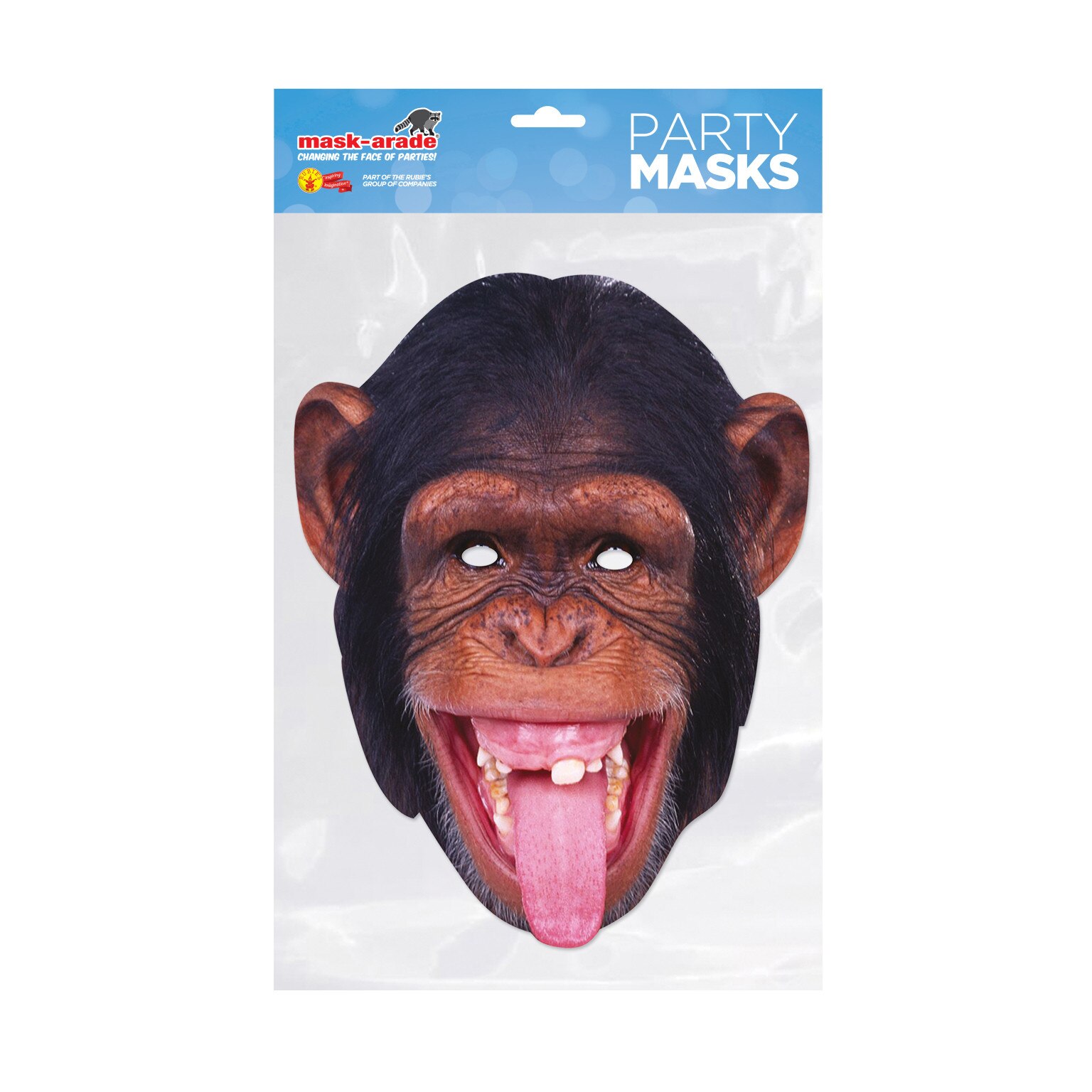 Masca Party Cimpanzeu - 27 X 21 cm, Radar CHIMP01