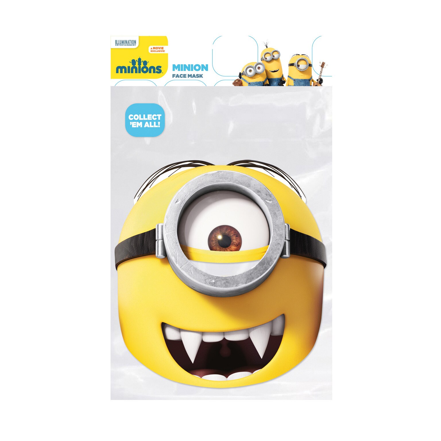 Masca Party Minion - 21 X 22 cm, Radar MIGON01