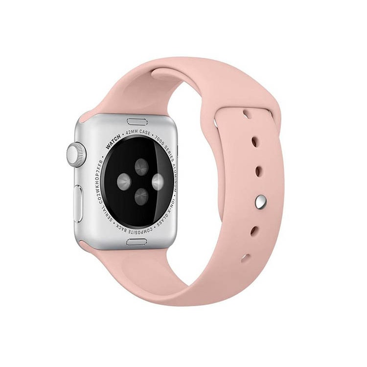 apel antipatie Curajos  Curea compatibila cu Apple Watch 1/2/3/4, Bratara Sport, Silicon, 42mm, Roz  - eMAG.ro