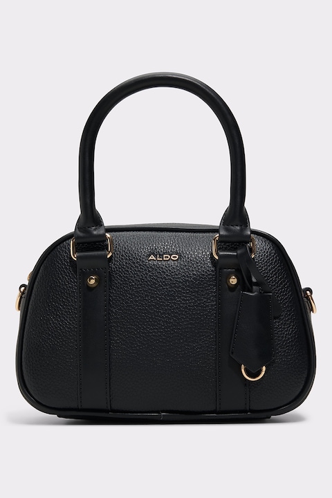 Aldo, Geanta crossbody din piele ecologica Leanie, Negru