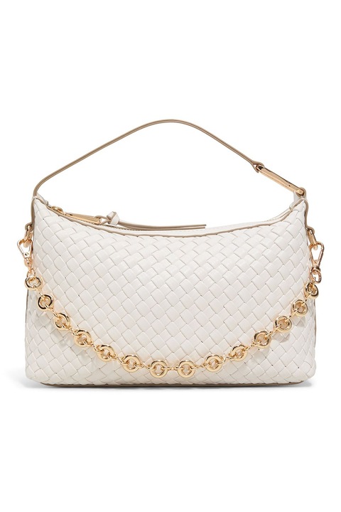 Aldo, Чанта през рамо Paxtoni от еко кожа, Бял