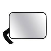 Oglinda auto pentru supravegherea bebelusului, 23.5x15cm, neagra, instalare usoara