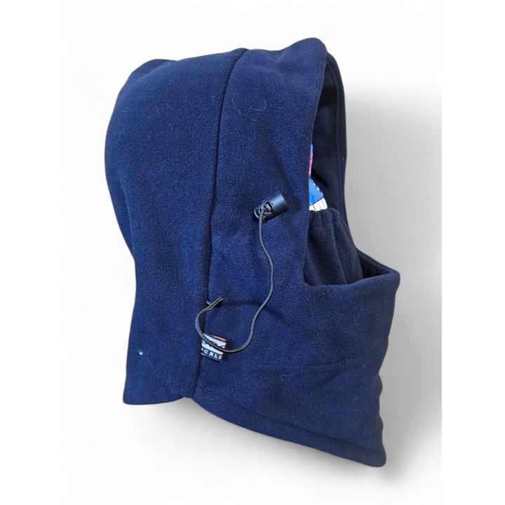 Cagula Unisex, Fleece Polar, Albastru, Marime Universala