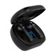 Слушалки Bervolo Pro Sound, Wireless Bluetooth, BT 5.3, Микрофон, ANC намаляване на шума, Low Latency Mode, Transparency Mode, Интелигентен LED дисплей, Touch управление, Bass Boost, Автоматично сдвояване