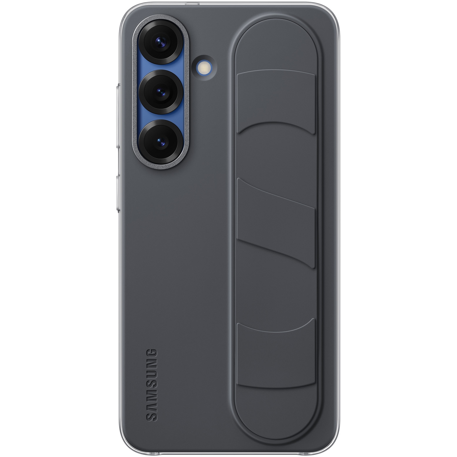 Husa de protectie Samsung Standing Grip Case pentru Galaxy S25, Black