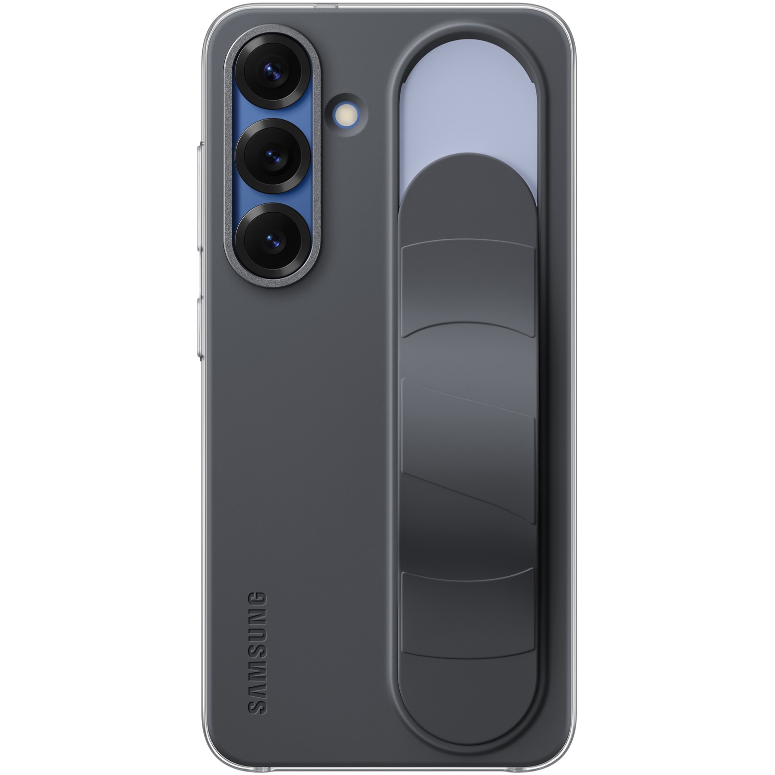 Husa de protectie Samsung Standing Grip Case pentru Galaxy S25, Black