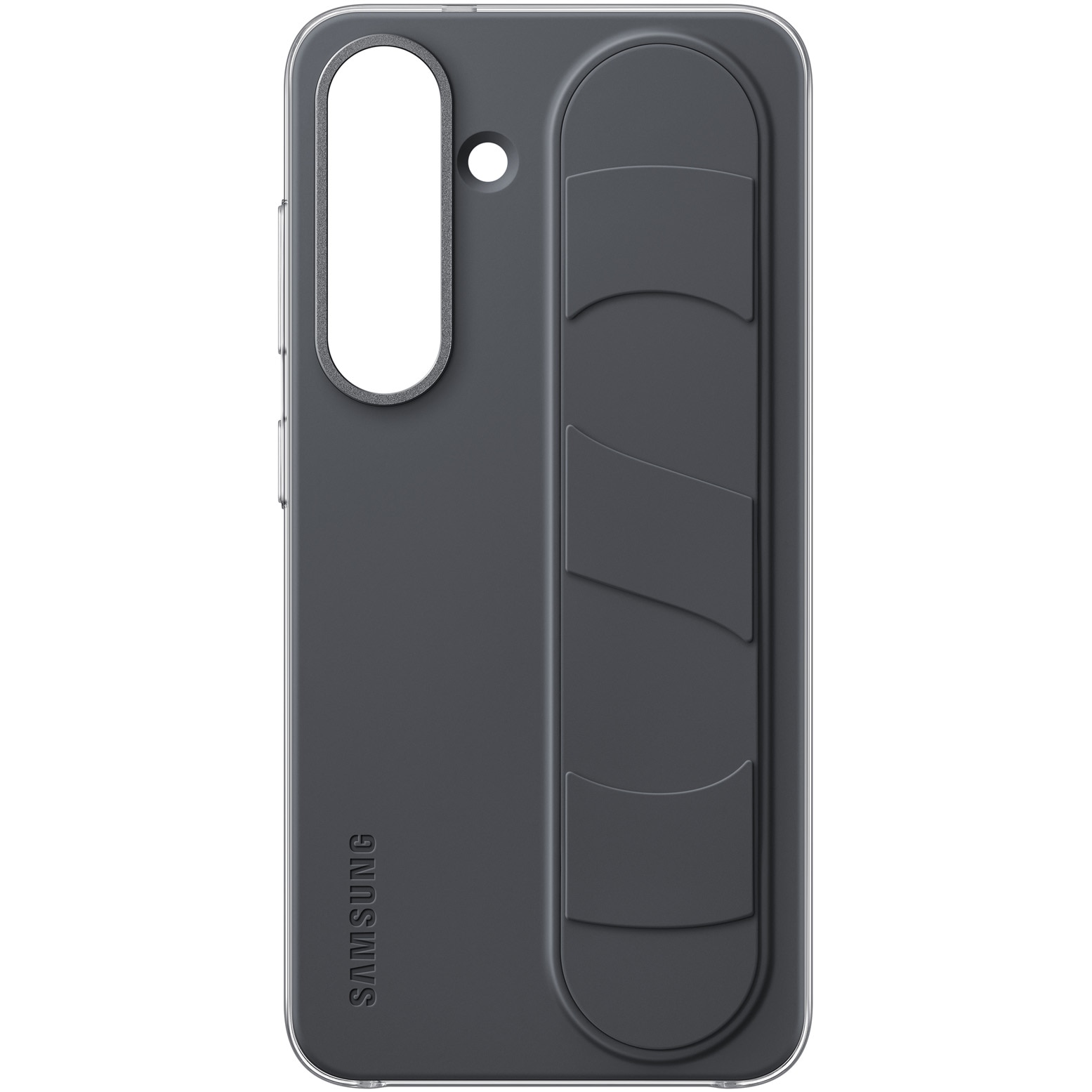 Husa de protectie Samsung Standing Grip Case pentru Galaxy S25, Black