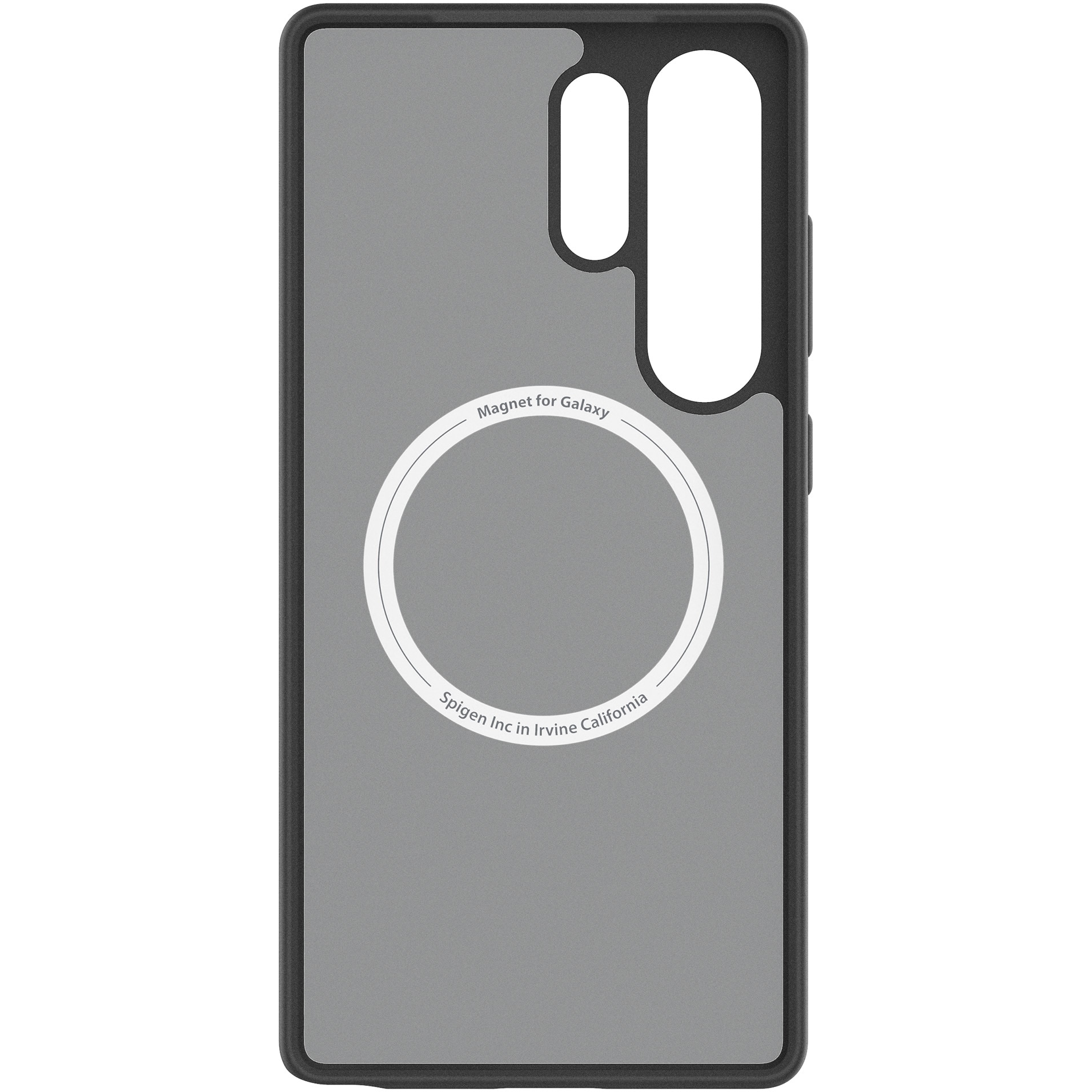 Husa de protectie Samsung Clear Magnet Case pentru Galaxy S25 Ultra - Black