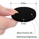 Set 48 Buc Tampoane Autoadezive din Pasla, Protectii pentru Picioare Scaune, Mese si Mobilier, MONDESA®, Ideale pentru Protectie Parchet si Pardoseala, Ø 2.5 cm, Grosime 0,5 cm, Negru