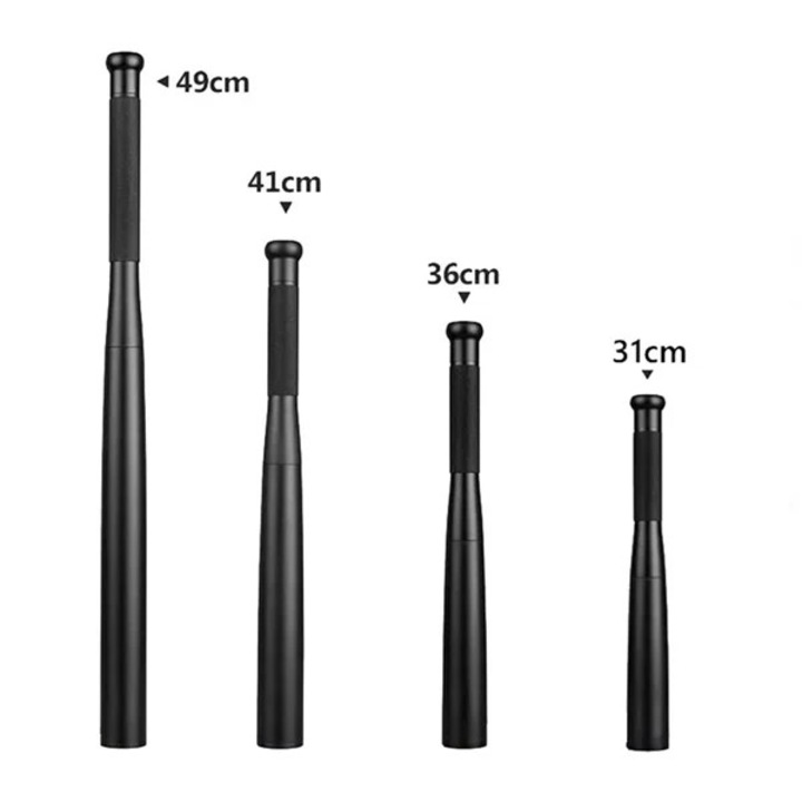 Baseball ütő LED zseblámpával, 36 cm, önvédelem