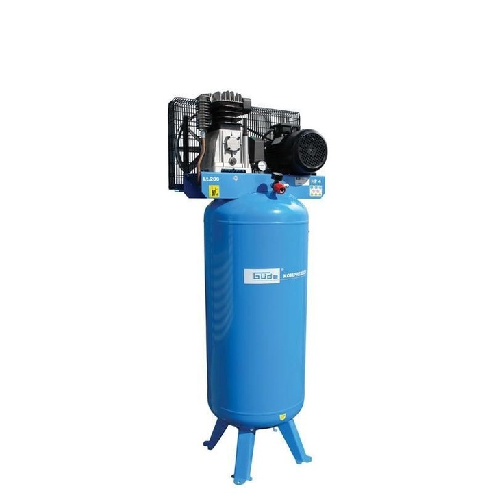 Компресор Güde 480/10/200 ST, 200л, 10бара, 3000 W,97 dB
