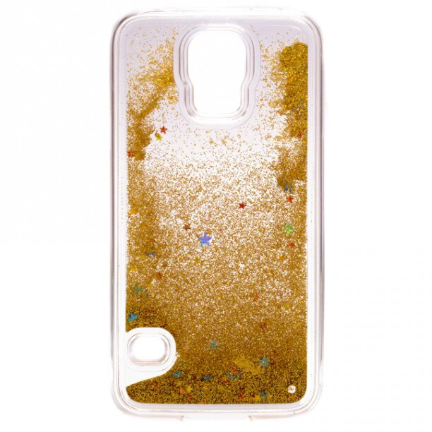 Husa de protectie Tellur pentru Samsung S7 Edge, Glitter Yellow