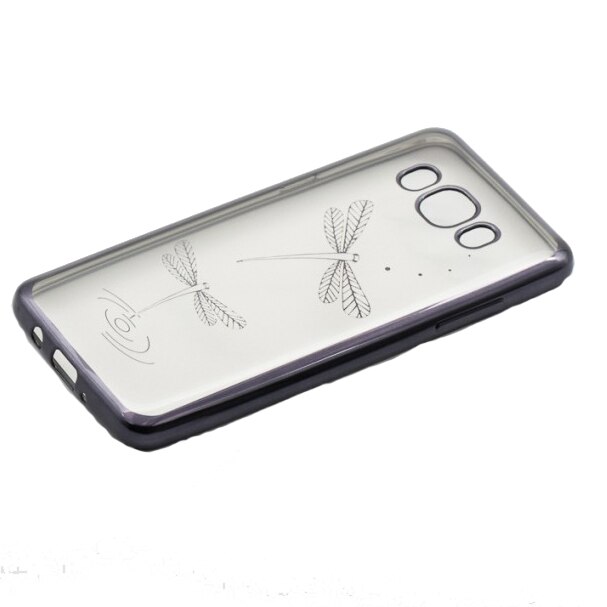 Husa de protectie Tellur Silicon pentru Samsung J5 2016, Dragon Fly Black