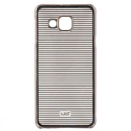 Husa de protectie Tellur Hardcase pentru Samsung A3 2016, Horizontal Stripes Rose