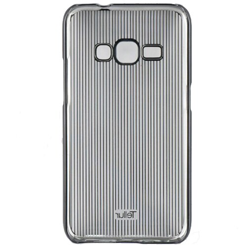 Husa de protectie Tellur Hardcase pentru Samsung J1 2016, Vertical Stripes Black