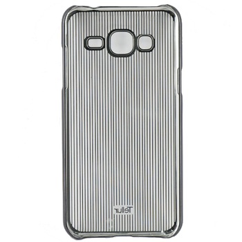 Husa de protectie Tellur Hardcase pentru Samsung J3 2016, Vertical Stripes Black Husa de protectie Tellur Hardcase pentru Samsung J3 2016, Vertical Stripes Black