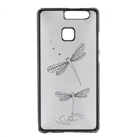 Husa de protectie Tellur Hardcase pentru Huawei P9, Dragon Fly Black
