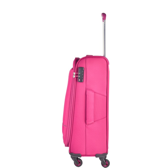 Troler Roz Troler Mirano Montreal 55 cm roz - eMAG.ro